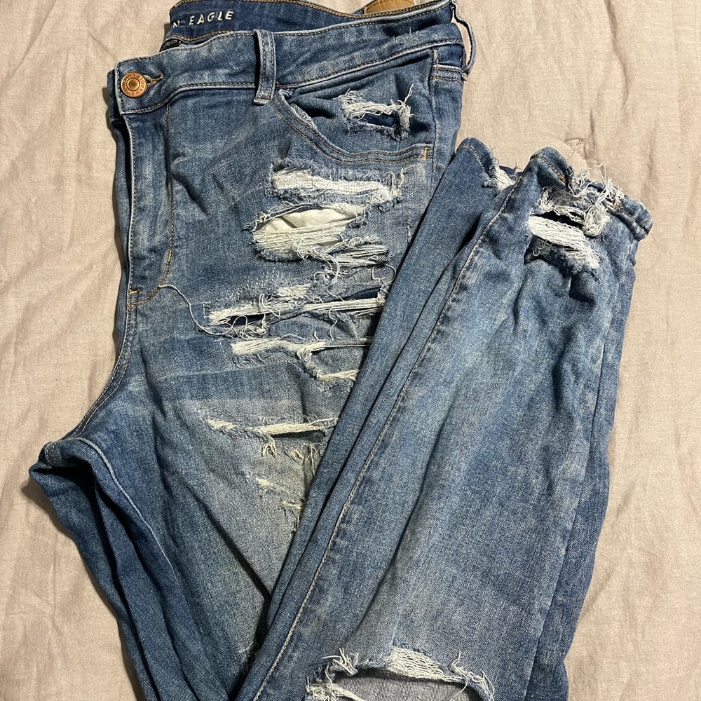 Size 20 American Eagle distressed jeggings